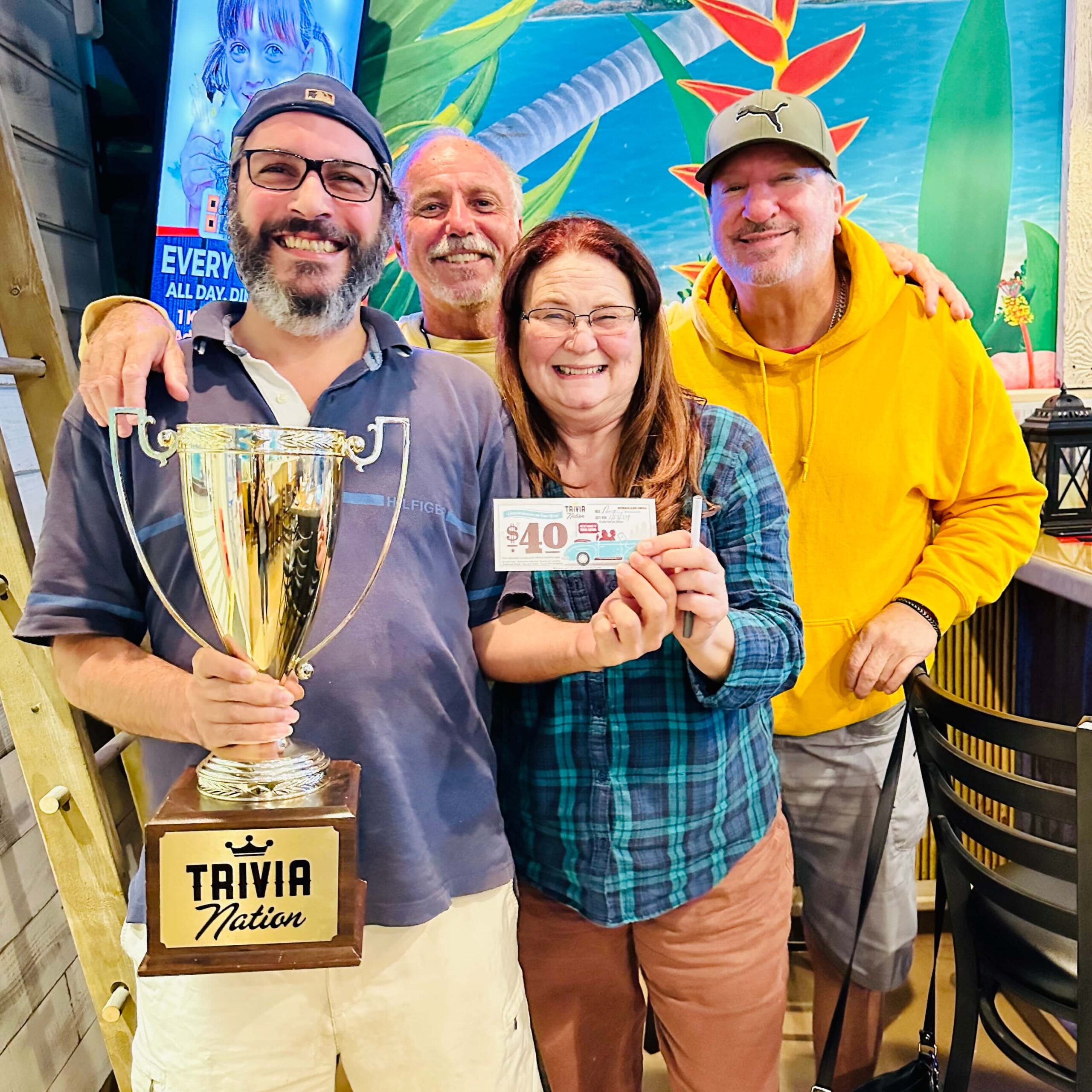 Hurricane Grill & Wings Port St. Lucie FL 34952 trivia night 8